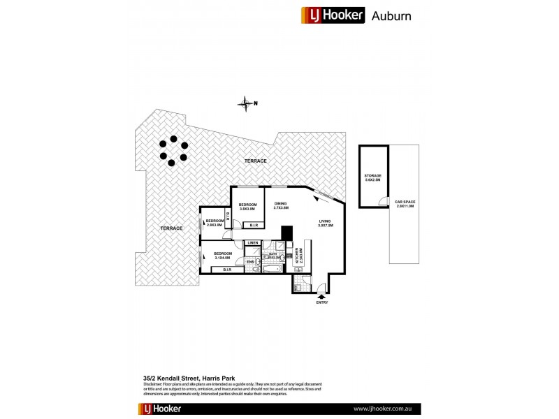 35/2 Kendall St, Harris Park NSW 2150 Floorplan