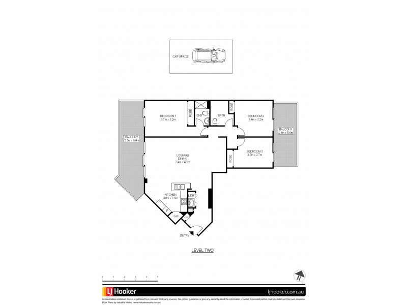 38/9 Marion St, Auburn NSW 2144 Floorplan