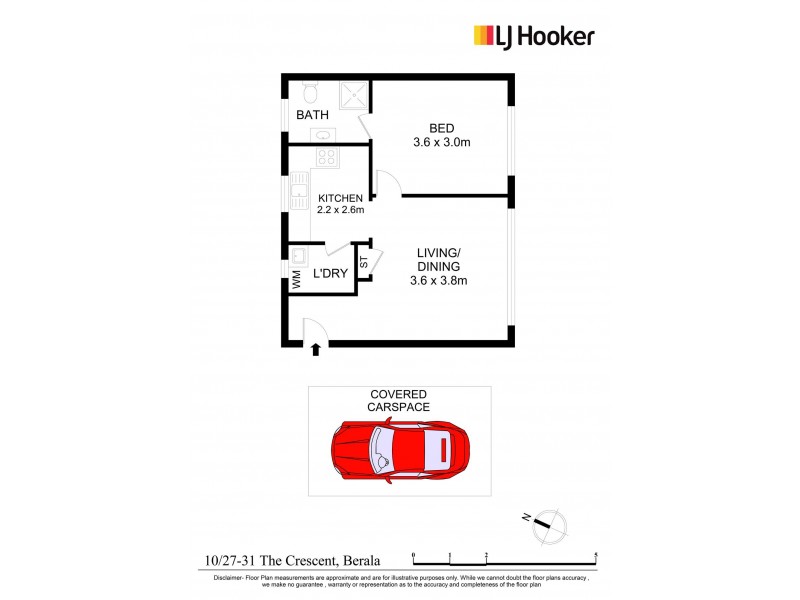 10/27-31 The Crescent, Berala NSW 2141 Floorplan