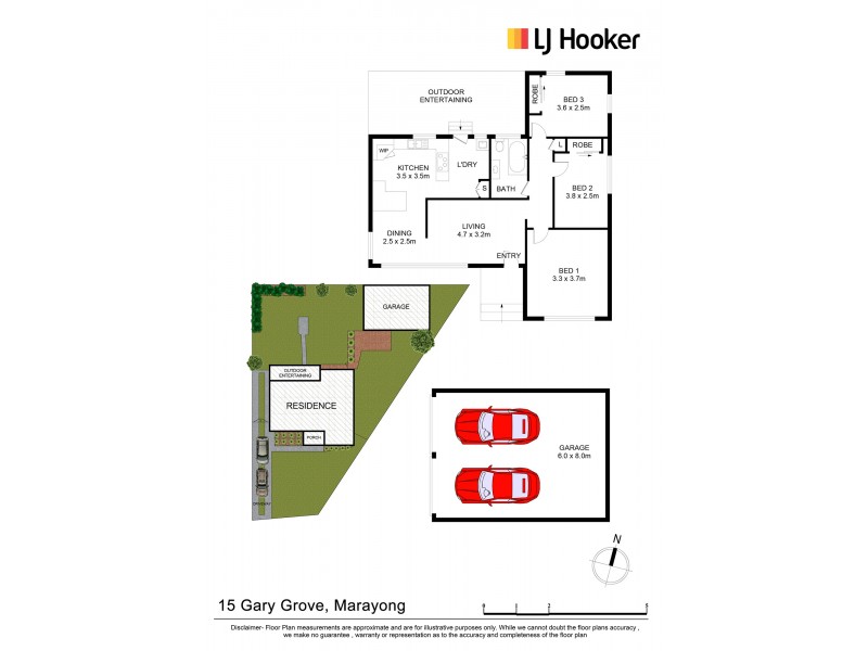 15 Gary Grove, Marayong NSW 2148 Floorplan