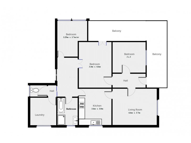 55 Redfern Street, Cowra NSW 2794 Floorplan