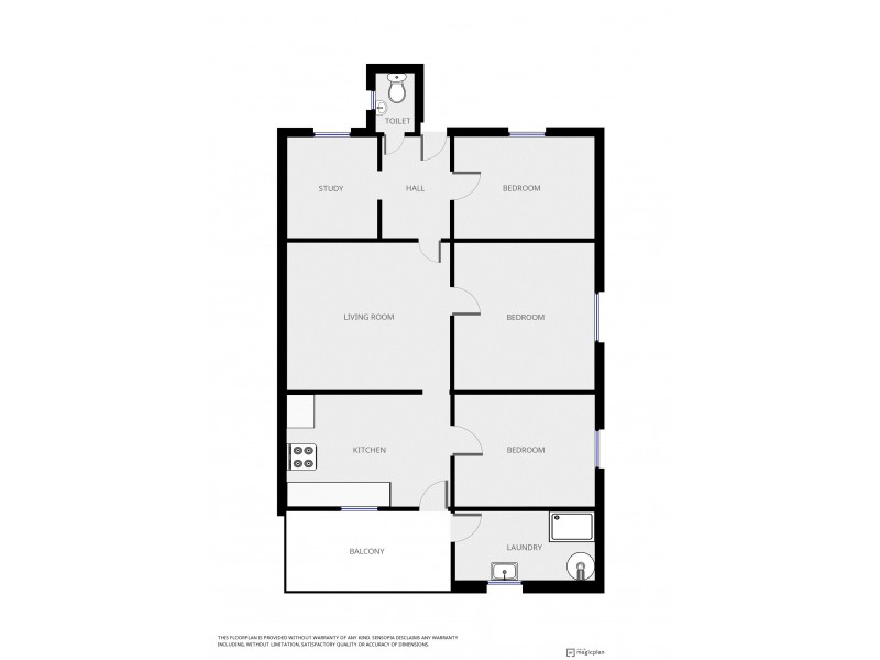 4 Brougham Street, Cowra NSW 2794 Floorplan