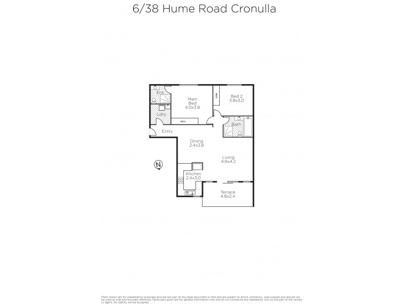 6/38 Hume Road, Cronulla NSW 2230 Floorplan