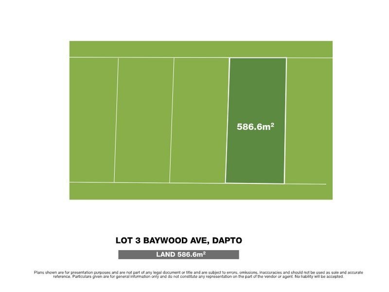 Lot 3 Baywood Avenue, Dapto NSW 2530
