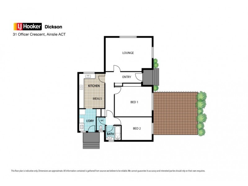 31 Officer Crescent, Ainslie ACT 2602 Floorplan