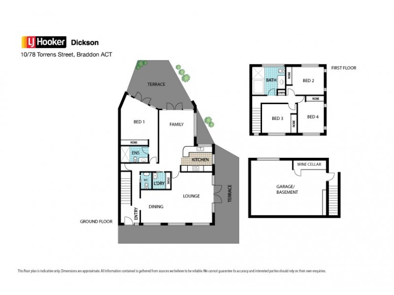 10/78 Torrens Street, Braddon ACT 2612 Floorplan