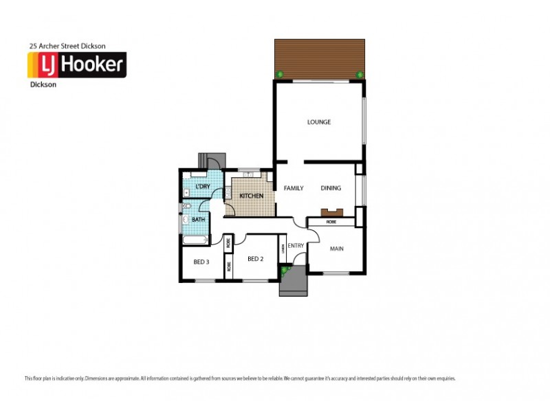 25 Archer Street, Dickson ACT 2602 Floorplan