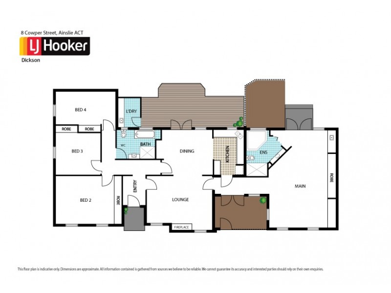 8 Cowper Street, Ainslie ACT 2602 Floorplan