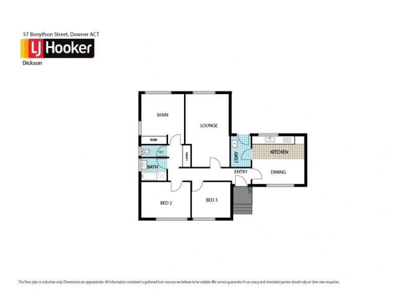 57 Bonython Street, Downer ACT 2602 Floorplan