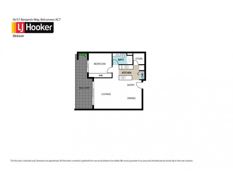 36/57 Benjamin Way, Belconnen ACT 2617 Floorplan