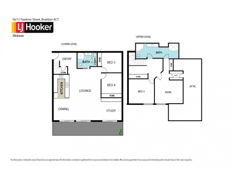 56/11 Fawkner Street, Braddon ACT 2612 Floorplan