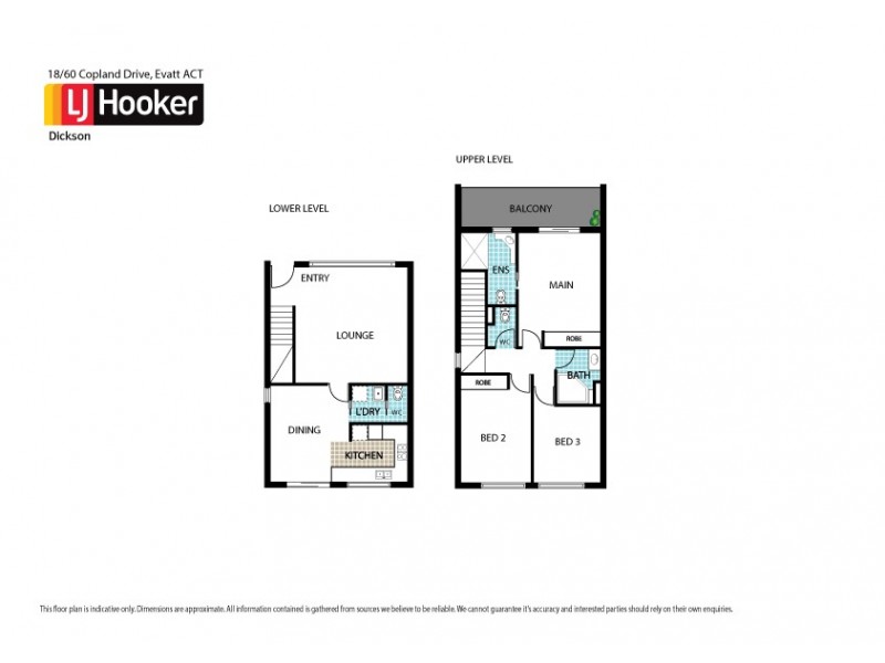 18/60 Copland Drive, Evatt ACT 2617 Floorplan