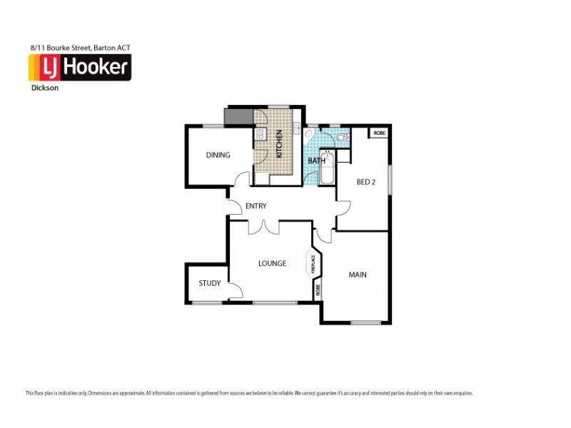 8/11 Bourke Street, Barton ACT 2600 Floorplan