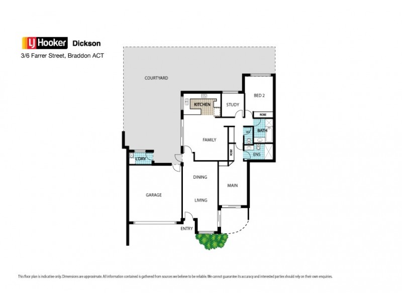 3/6 Farrer Street, Braddon ACT 2612 Floorplan