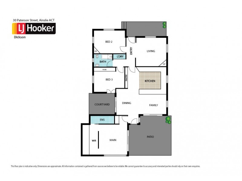30 Paterson Street, Ainslie ACT 2602 Floorplan