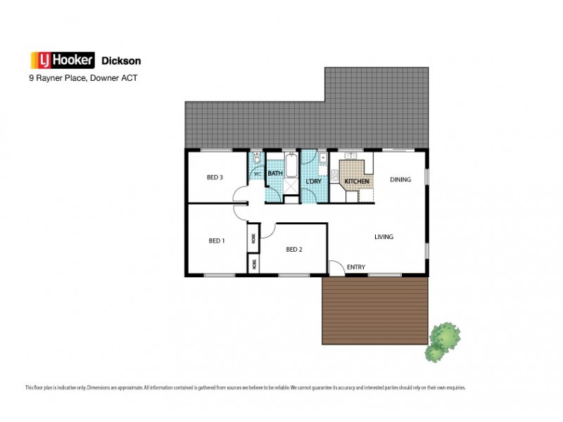 9 Rayner Place, Mckellar ACT 2617 Floorplan