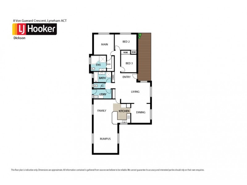 8 Von Guerard Crescent, Lyneham ACT 2602 Floorplan