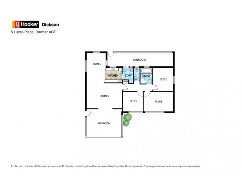 5 Lucas Place, Downer ACT 2602 Floorplan