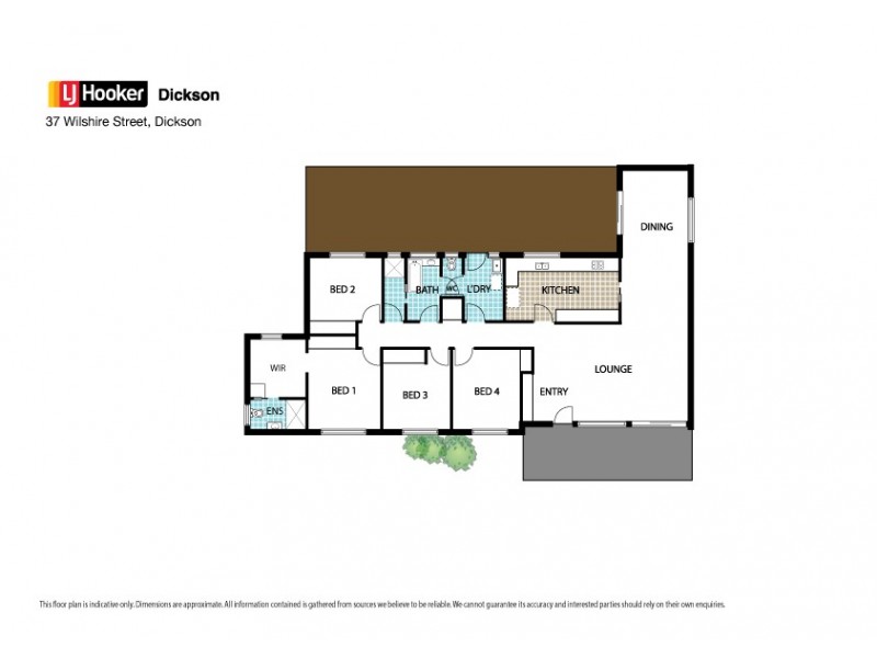 37 Wilshire Street, Dickson ACT 2602 Floorplan