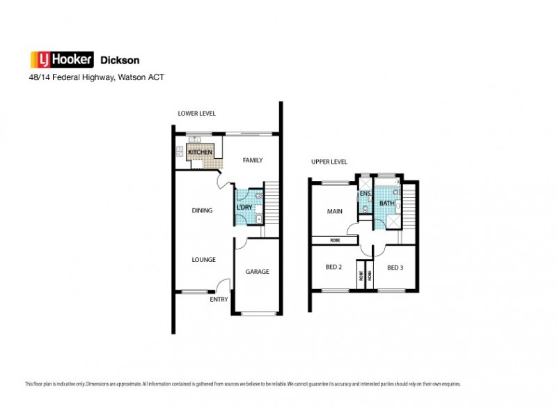48/14 Federal Highway, Watson ACT 2602 Floorplan