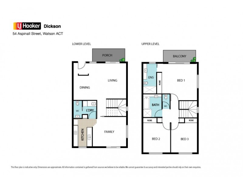 54 Aspinall Street, Watson ACT 2602 Floorplan