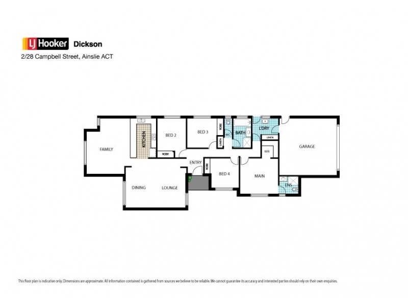 2/28 Campbell Street, Ainslie ACT 2602 Floorplan
