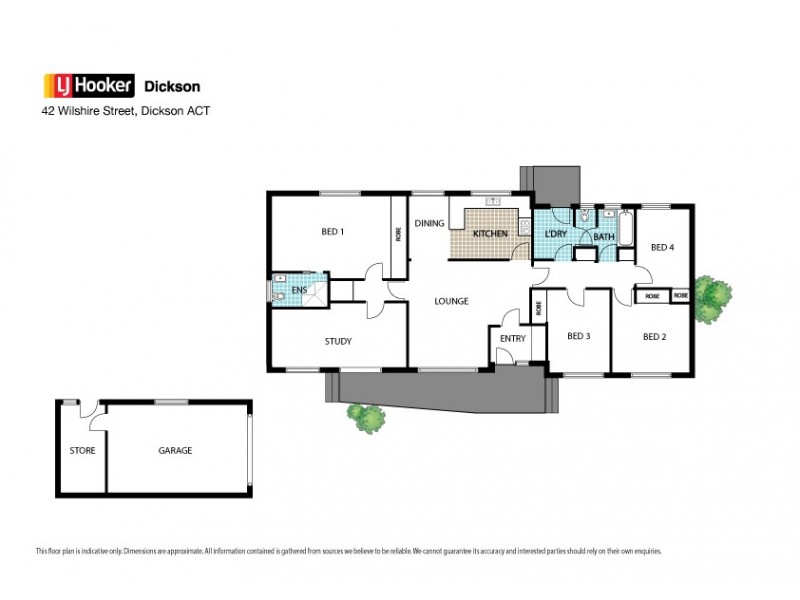 42 Wilshire Street, Dickson ACT 2602 Floorplan