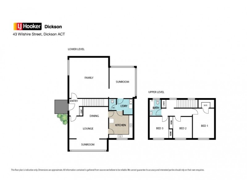 43 Wilshire Street, Dickson ACT 2602 Floorplan