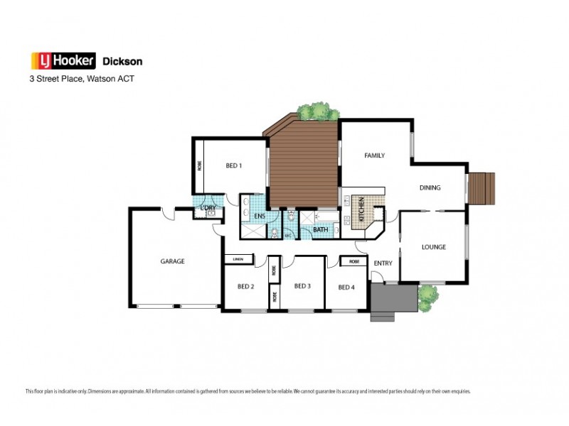 3 Street Place, Watson ACT 2602 Floorplan