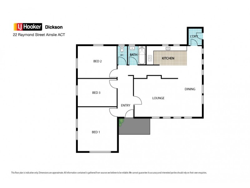 22 Raymond Street, Ainslie ACT 2602 Floorplan
