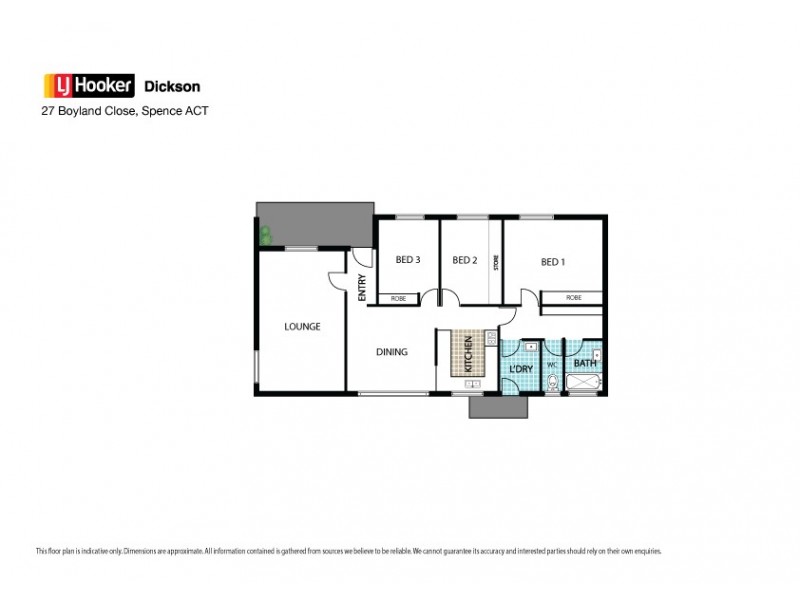 27 Boyland Close, Spence ACT 2615 Floorplan
