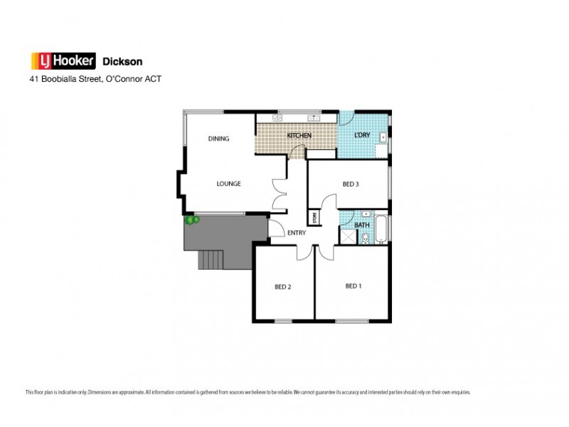 41 Boobialla Street, O’connor ACT 2602 Floorplan