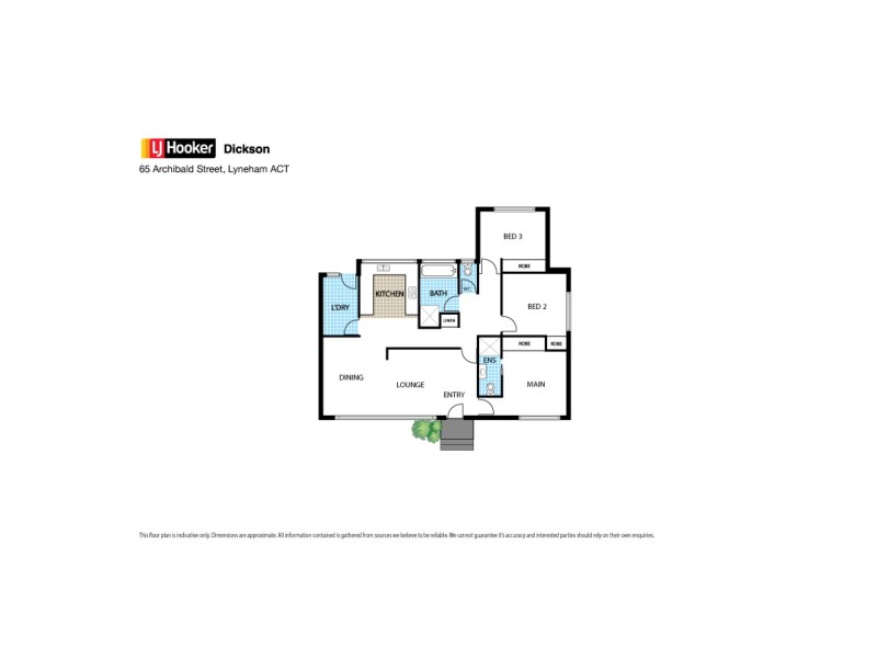 65 Archibald Street, Lyneham ACT 2602 Floorplan