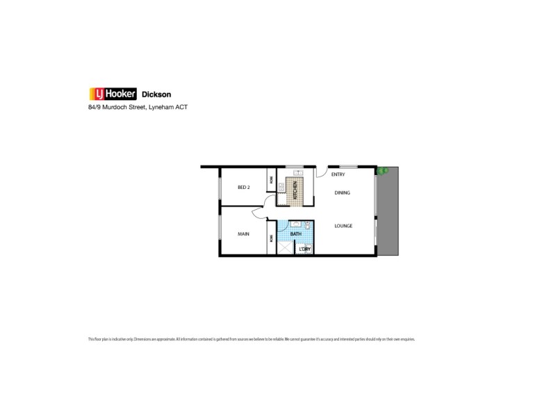 84/9 Murdoch Street, Lyneham ACT 2602 Floorplan
