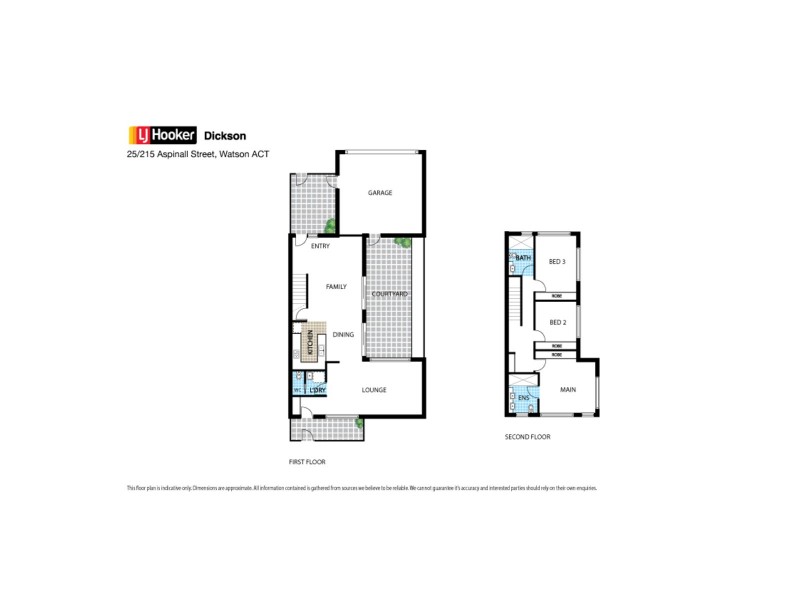 25/215 Aspinall Street, Watson ACT 2602 Floorplan