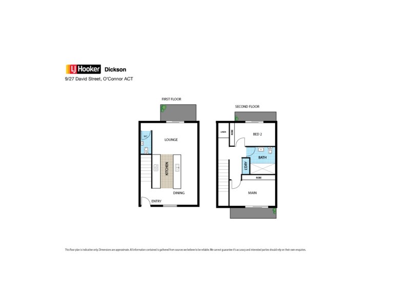 9/27 David Street, O’connor ACT 2602 Floorplan