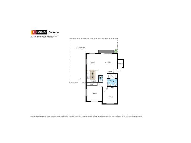21/35 Tay Street, Watson ACT 2602 Floorplan