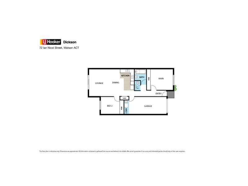 72 Ian Nicol Street, Watson ACT 2602 Floorplan