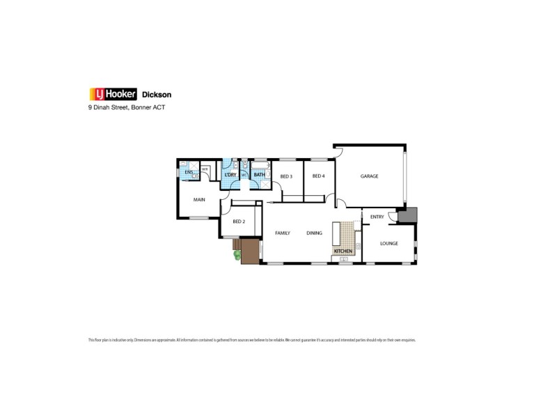9 Dinah Street, Bonner ACT 2914 Floorplan