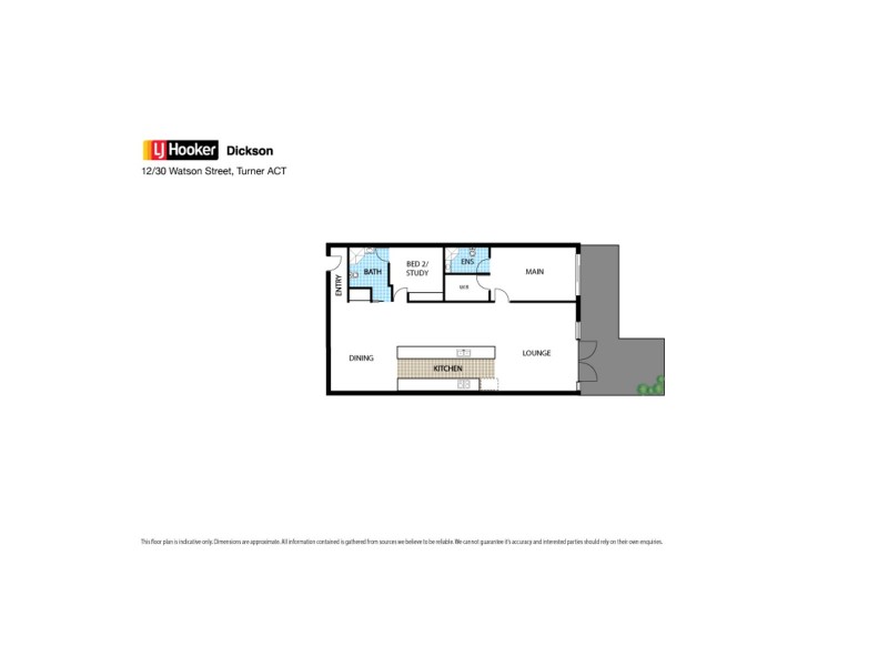 12/30 Watson Street, Turner ACT 2612 Floorplan