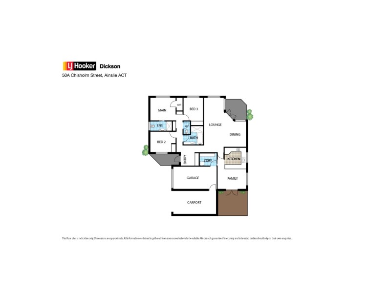 50A Chisholm Street, Ainslie ACT 2602 Floorplan