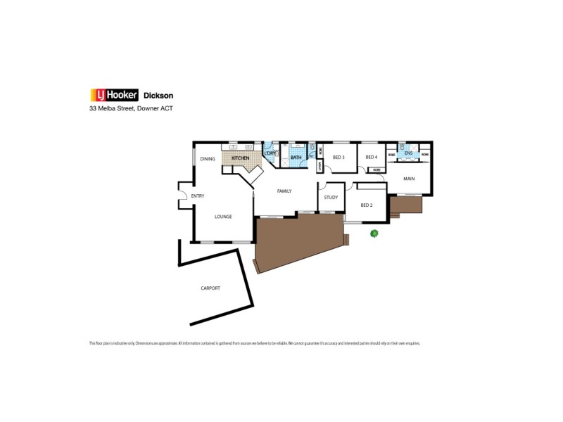 33 Melba Street, Downer ACT 2602 Floorplan