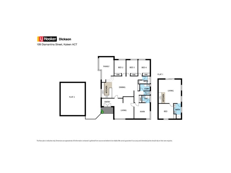 109 Diamantina Crescent, Kaleen ACT 2617 Floorplan