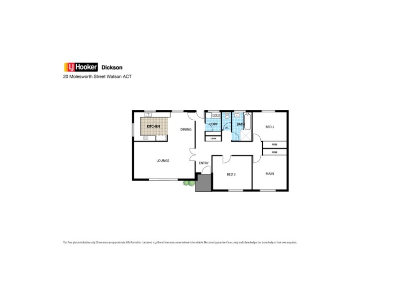 20 Molesworth Street, Watson ACT 2602 Floorplan