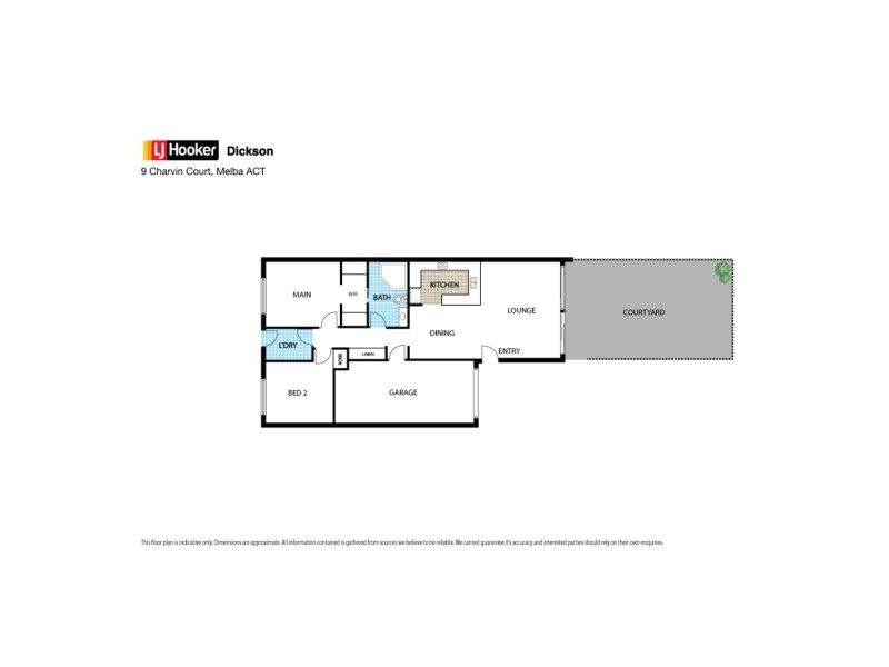 9 Charvin Court, Melba ACT 2615 Floorplan