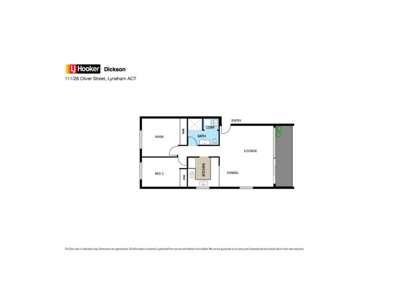 112/26 Oliver Street, Lyneham ACT 2602 Floorplan
