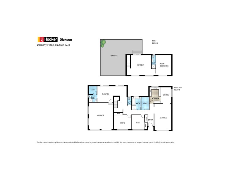 2 Kenny Place, Hackett ACT 2602 Floorplan