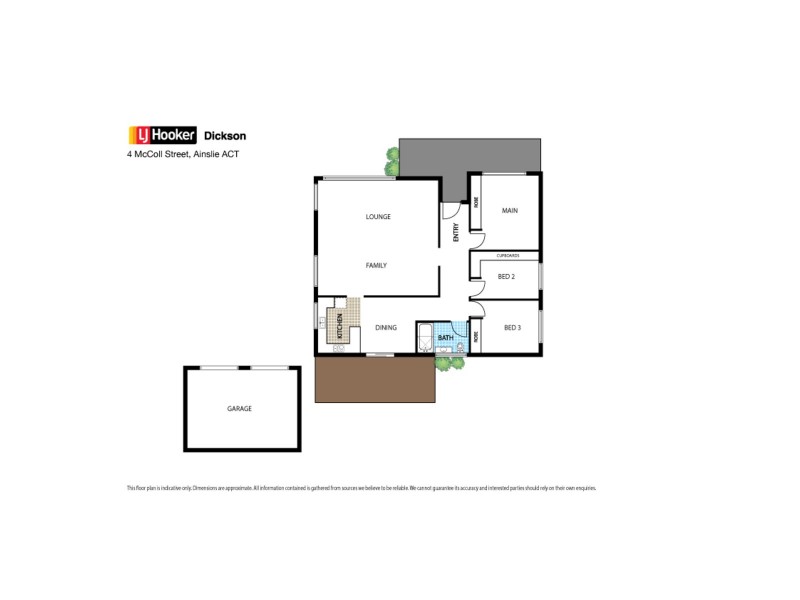 4 McColl Street, Ainslie ACT 2602 Floorplan