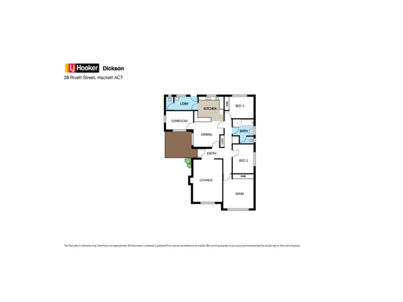 28 Rivett Street, Hackett ACT 2602 Floorplan