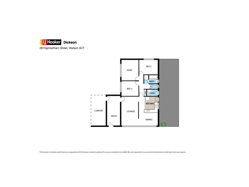 28 Higinbotham Street, Watson ACT 2602 Floorplan